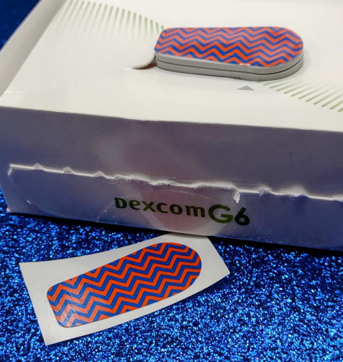 Football Inspired Dexcom Patch