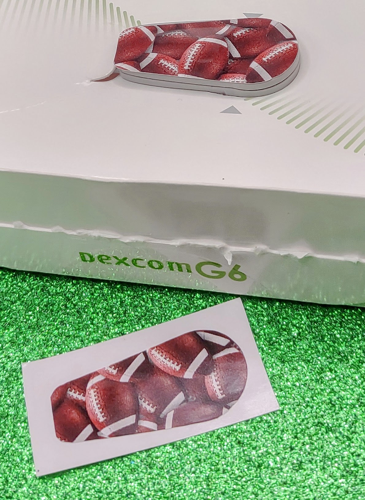 Football Inspired Dexcom Patch