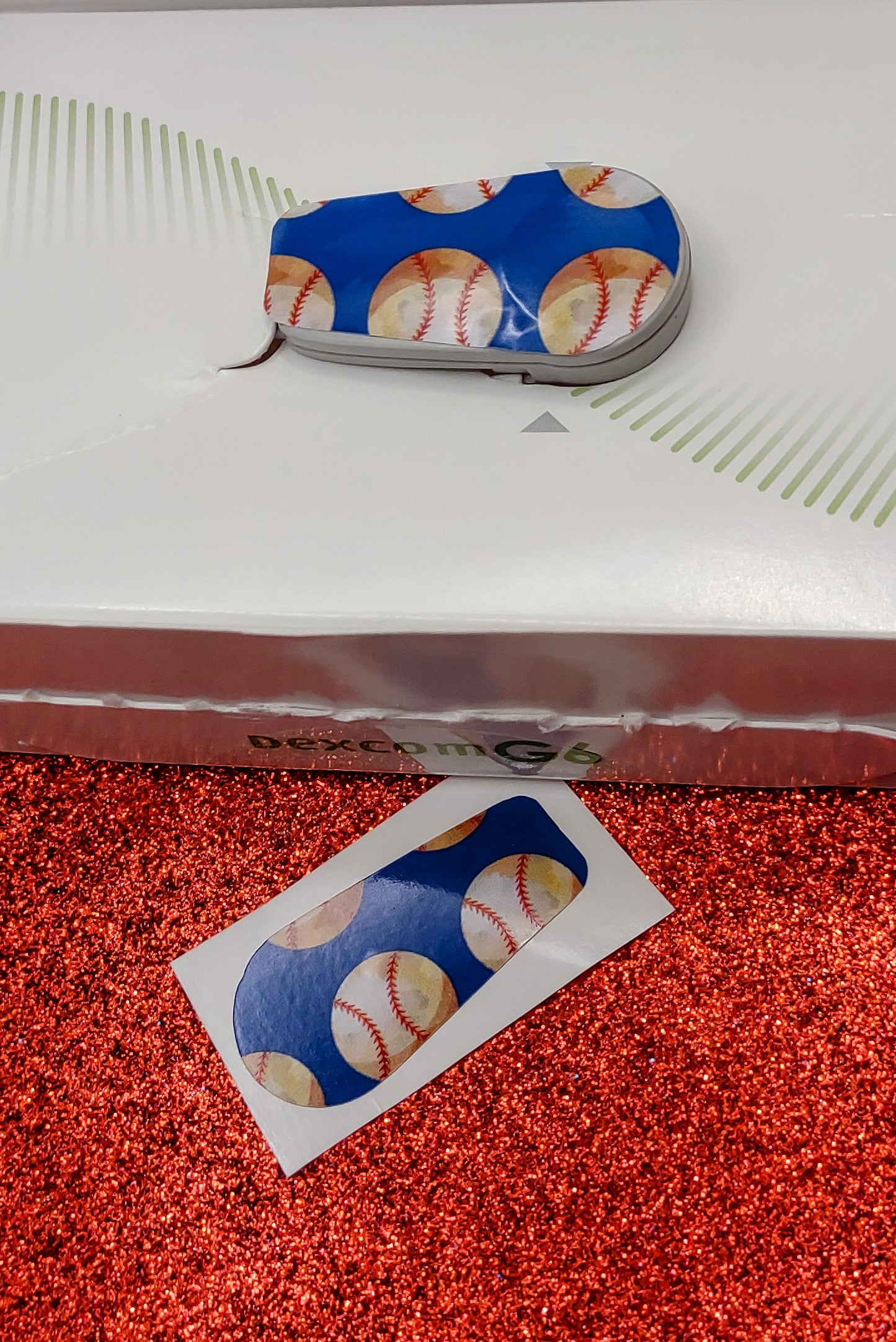 Baseball Dexcom Patch