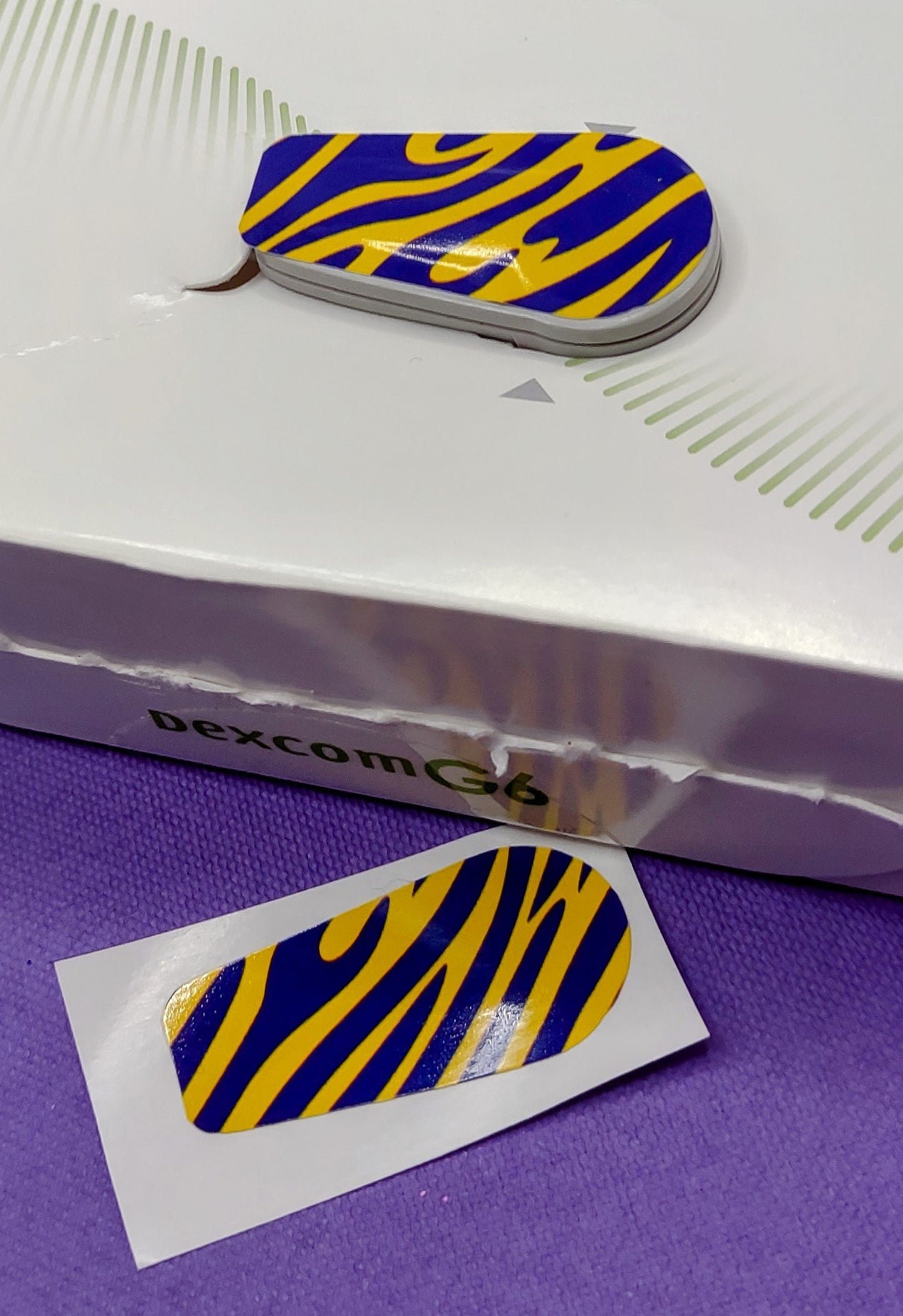 Football Inspired Dexcom Patch