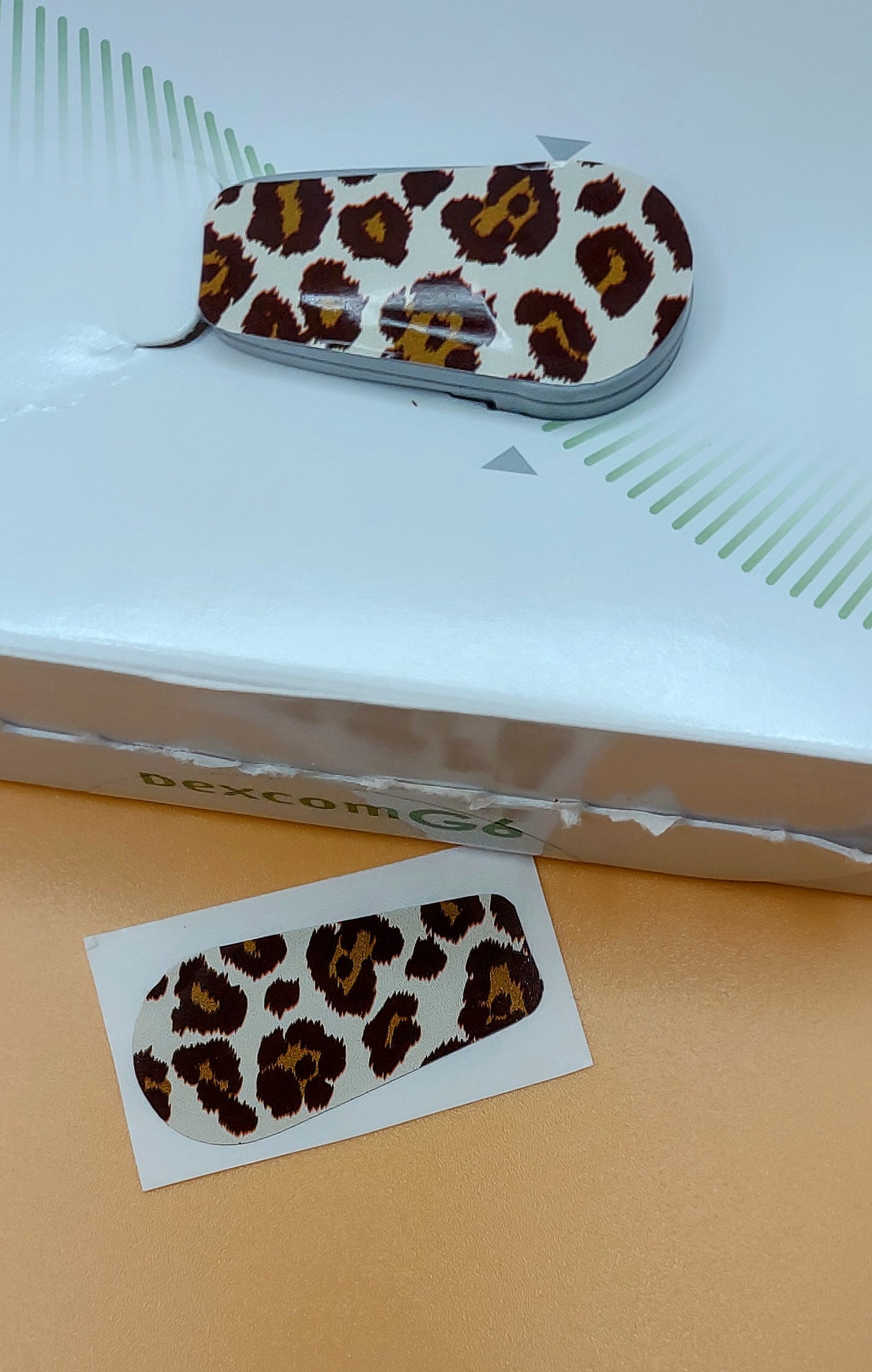 Leopard Print Dexcom Patch