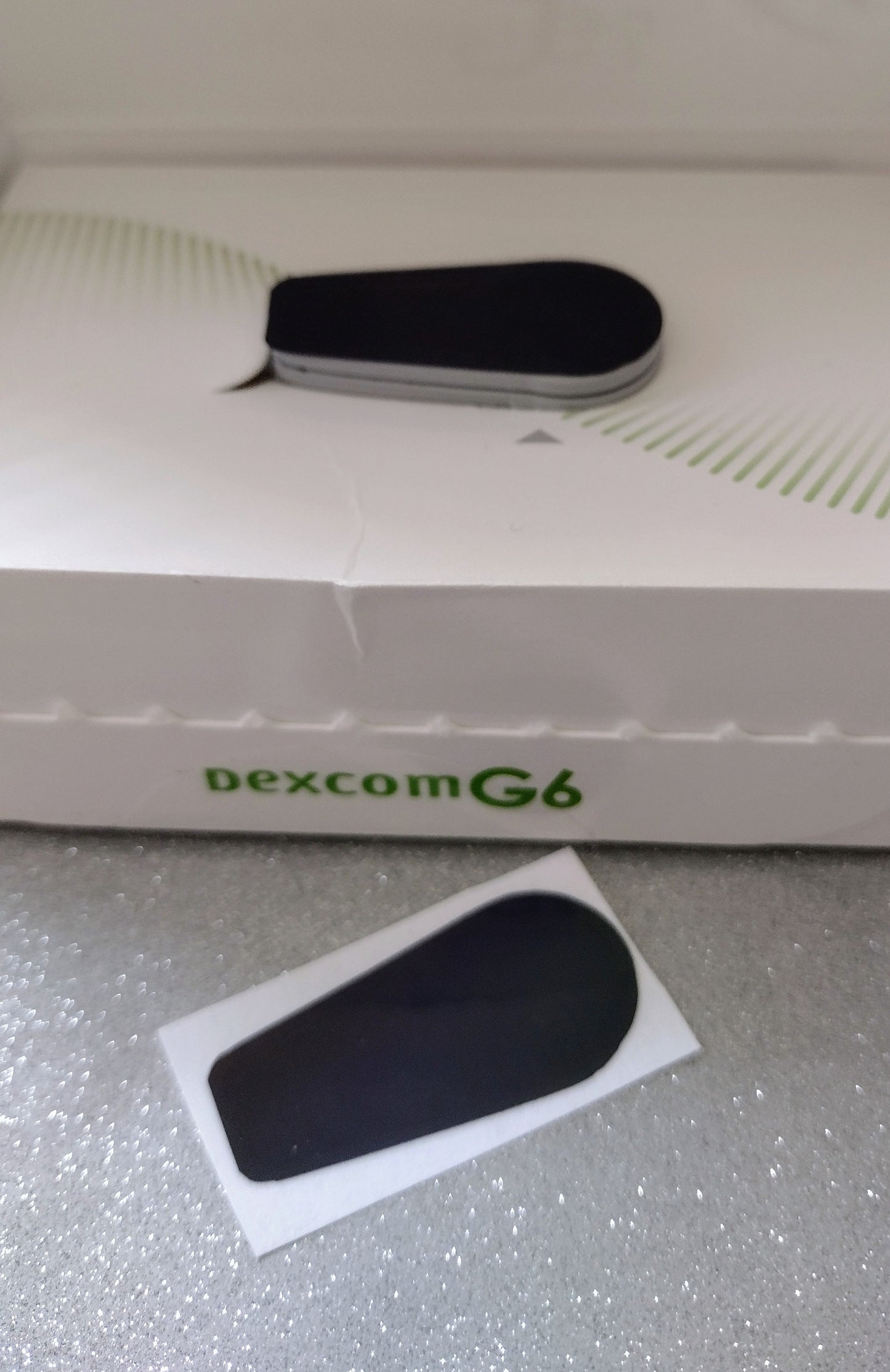 Black *Holographic* Dexcom Decal