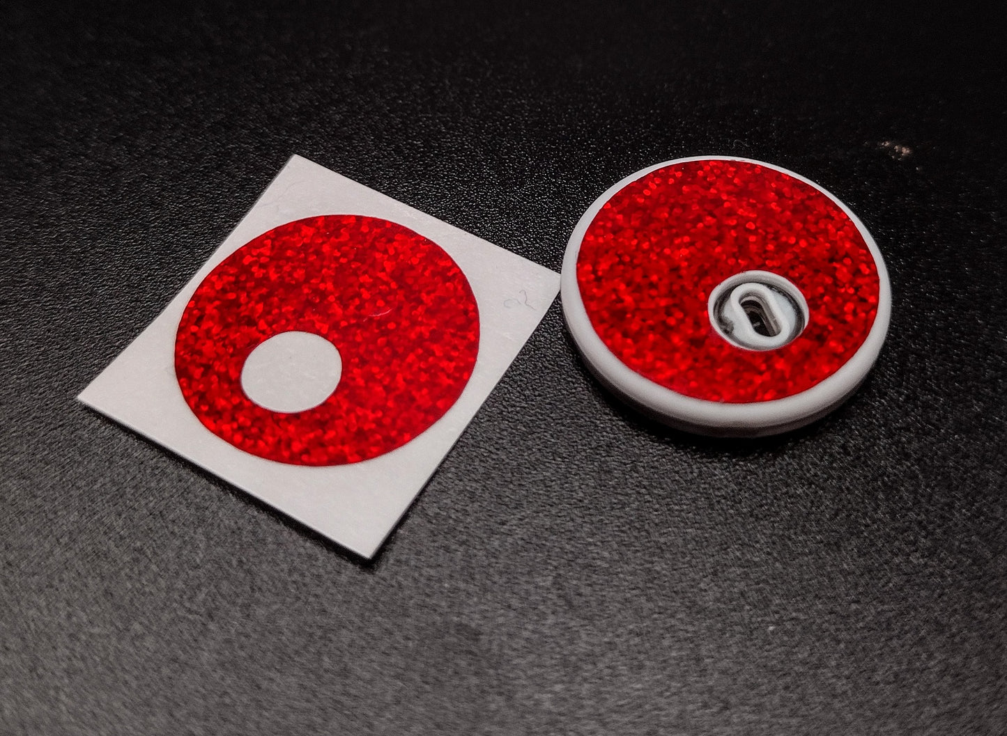 Red *Holographic* Freestyle Libre 3 Patch