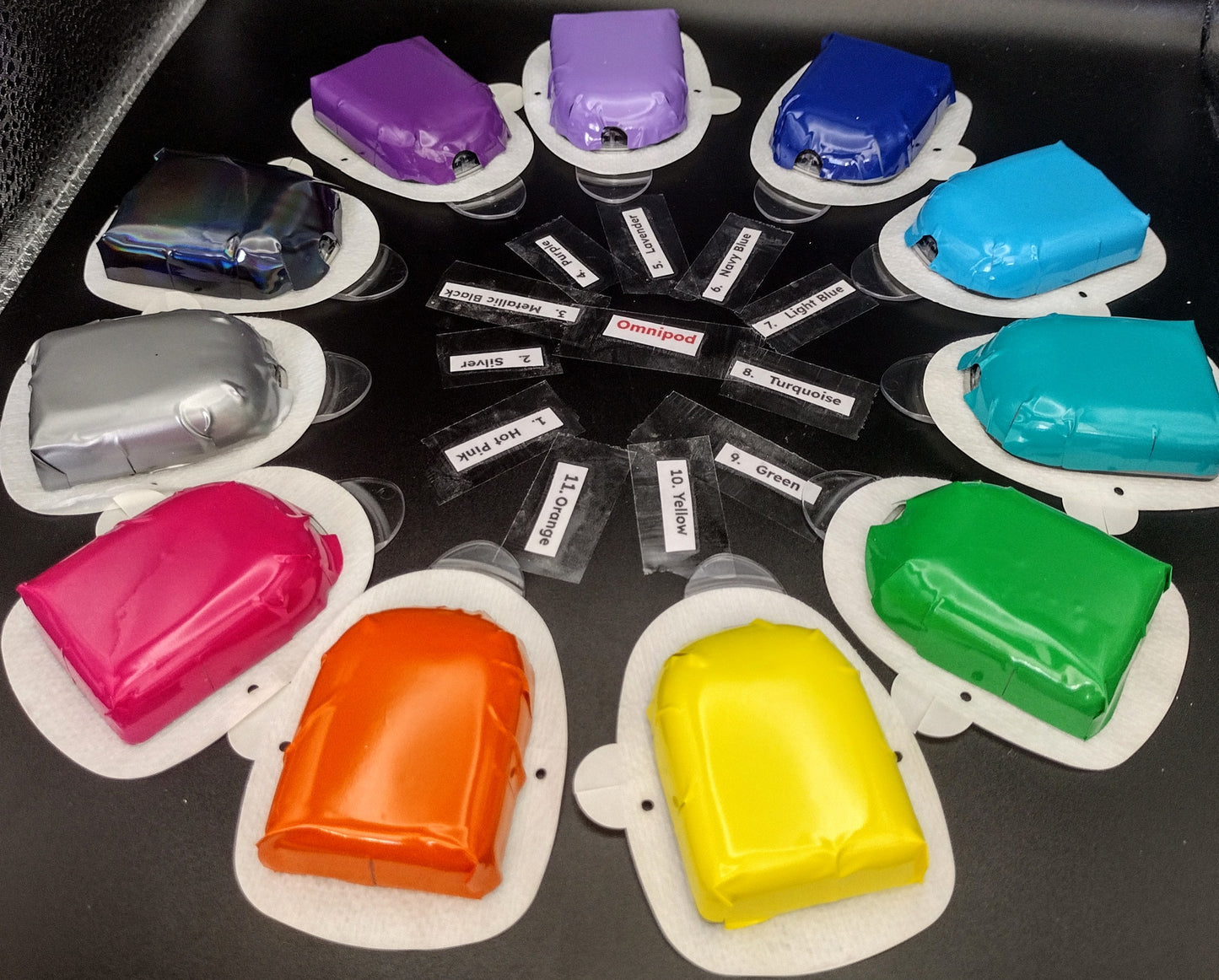 Solid Color Omnipod Patch