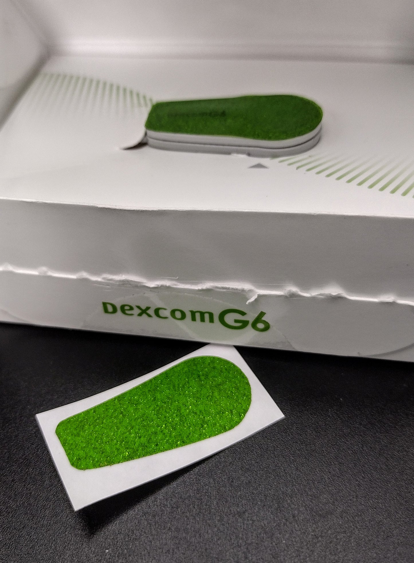 Forest Green *Glitter* Dexcom Decal