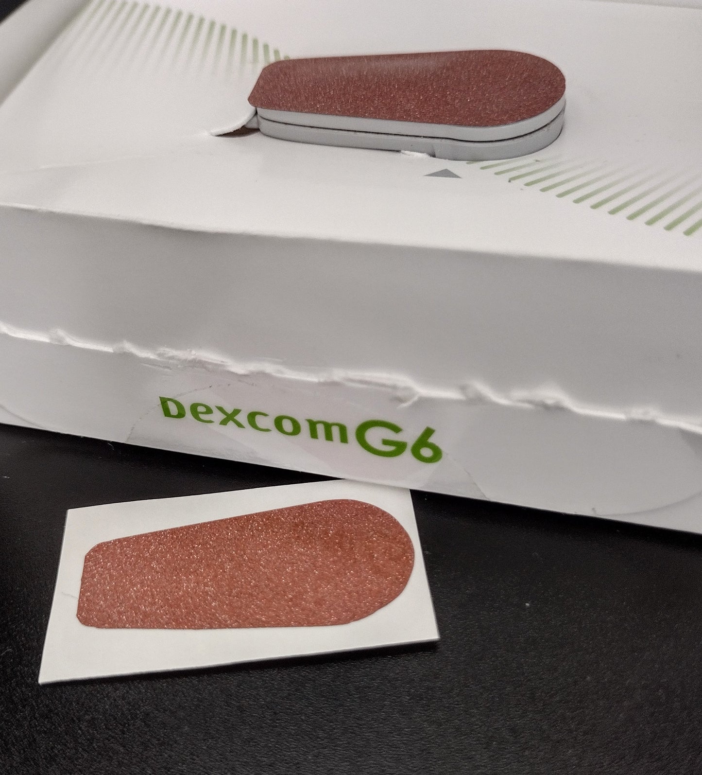 Rose Gold *Glitter* Dexcom Decal