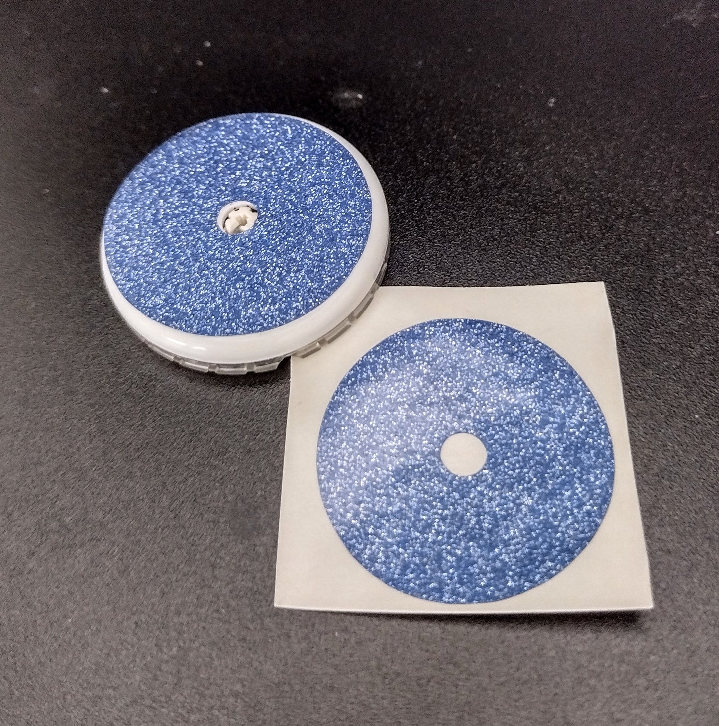 Cool Blue *Glitter* Libre Decal