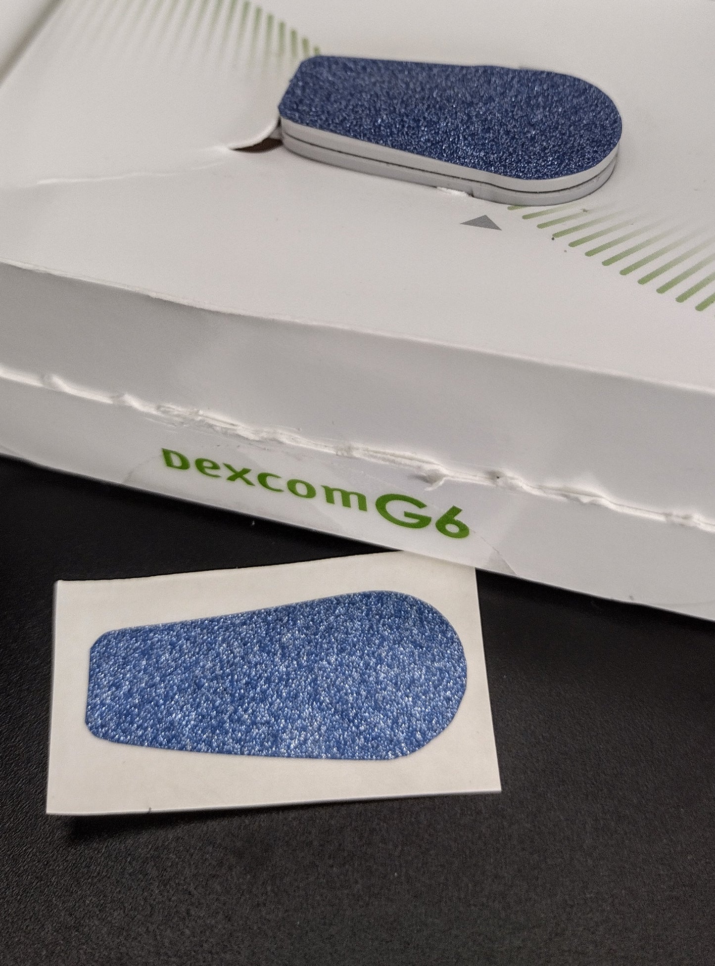 Cool Blue *Glitter* Dexcom Decal