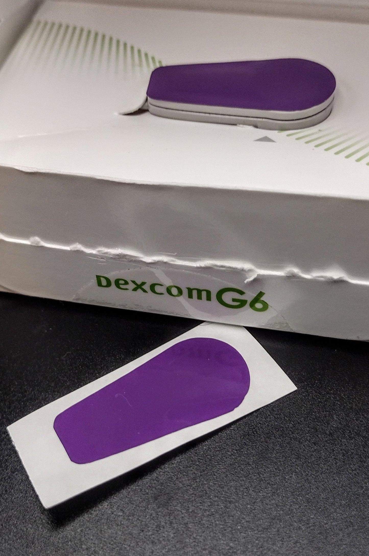 Purple Dexcom Decal