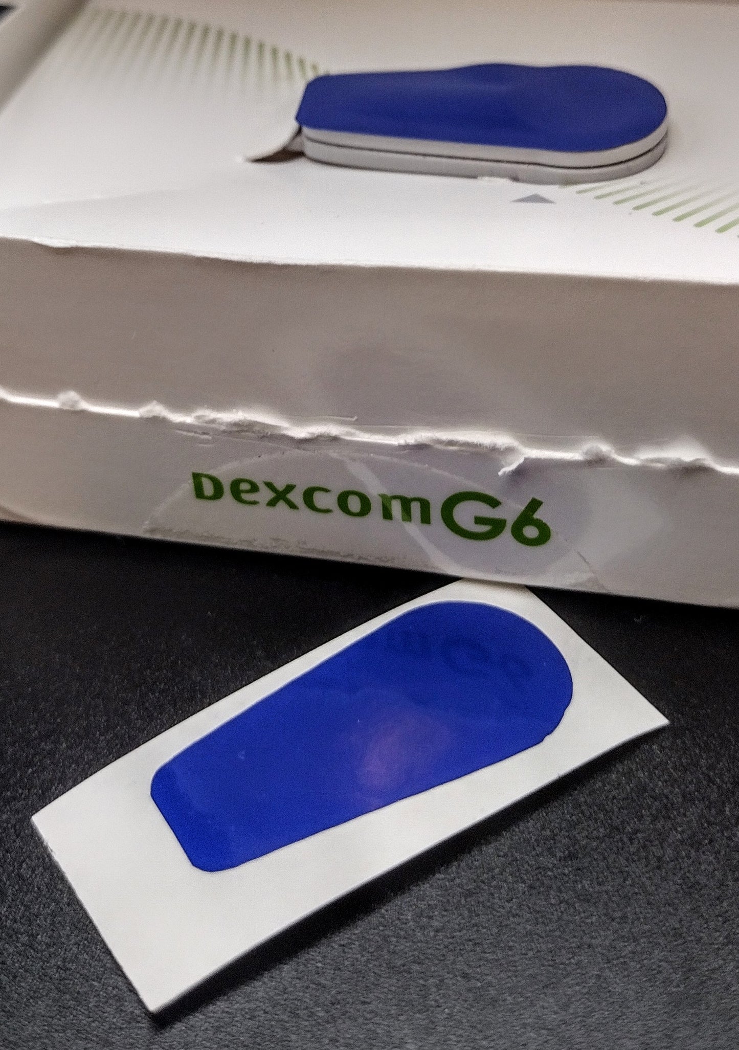 Royal Blue Dexcom Decal
