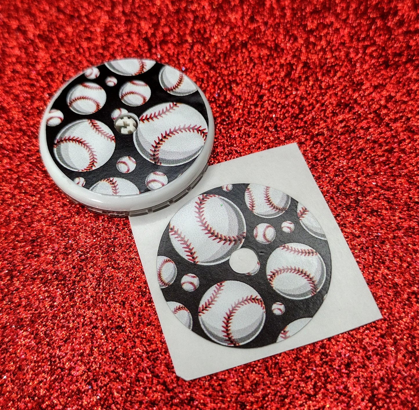 Baseball Pattern Libre Patch