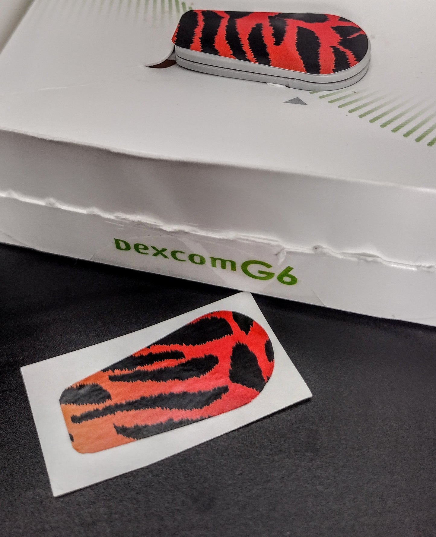 Tigar Stripes Dexcom Patch