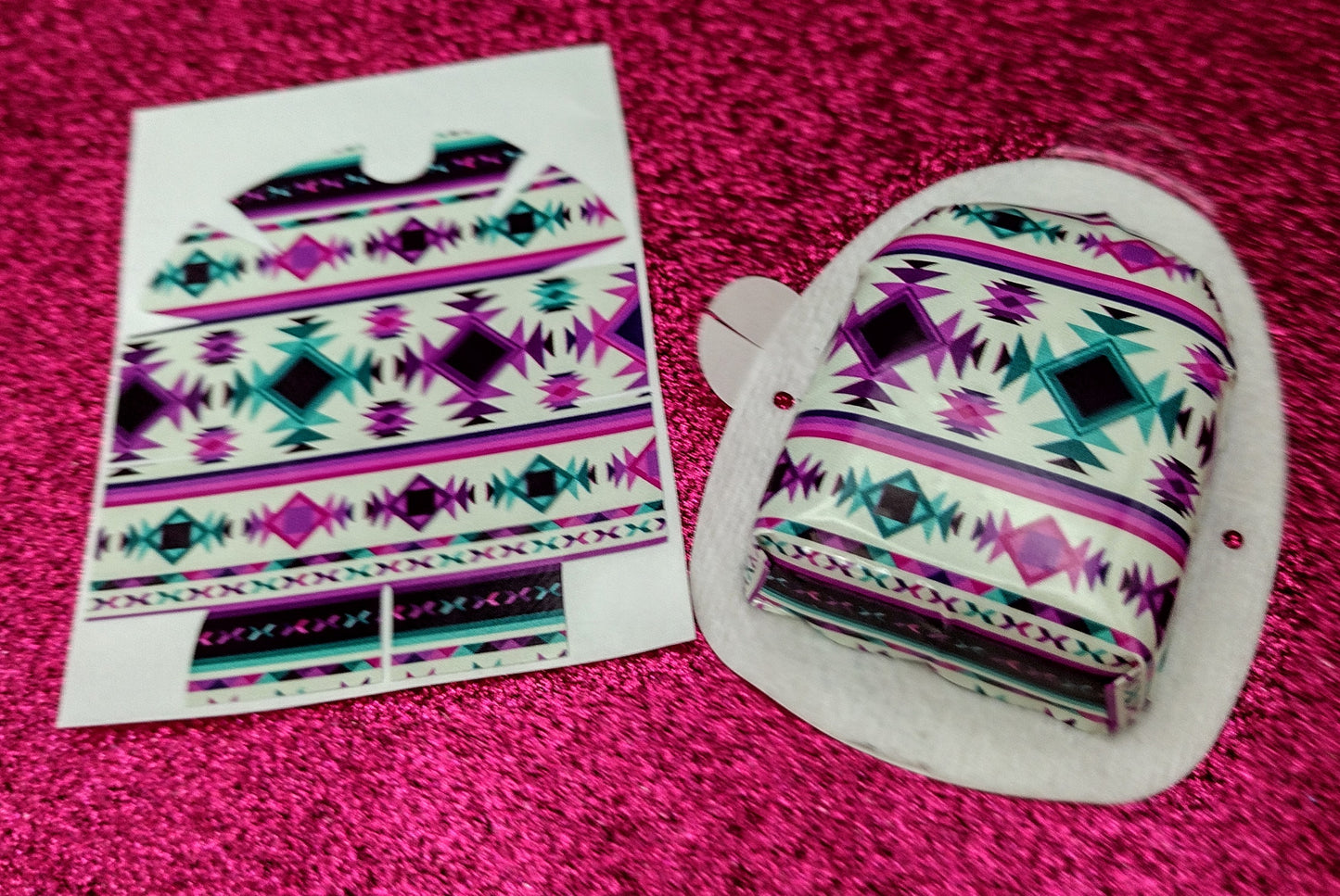 Aztec Pattern Omnipod Patch