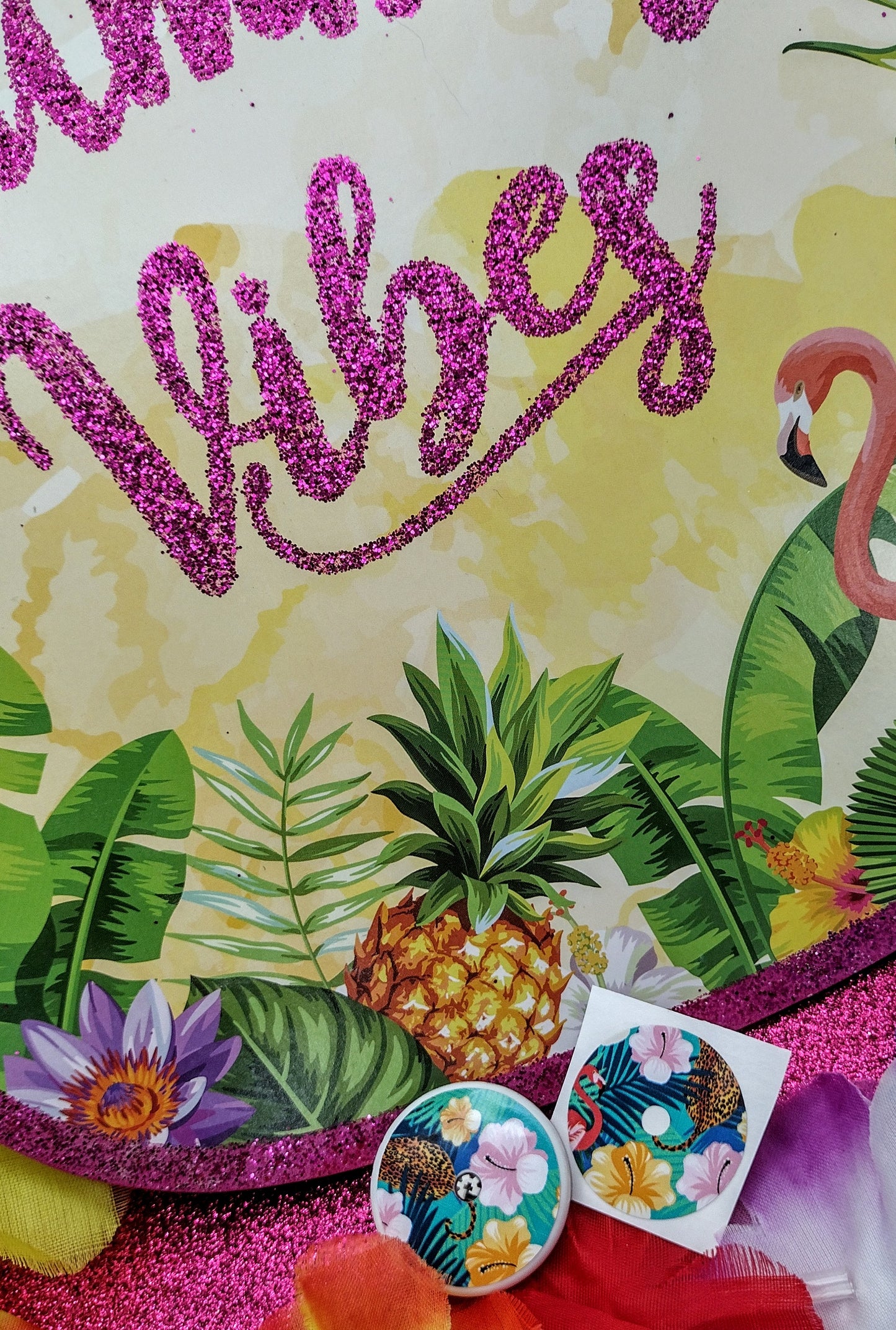 Tropical Printed Libre Patch