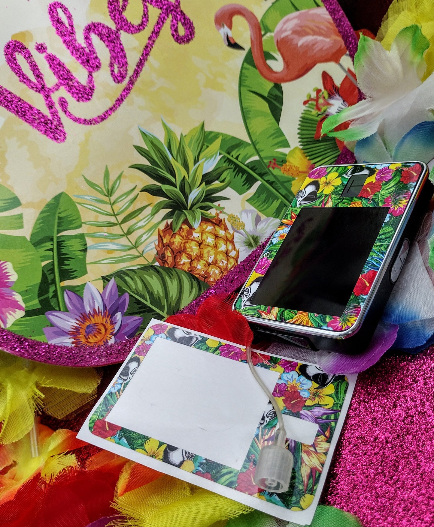 Tropical Parrot T-Slim Patch