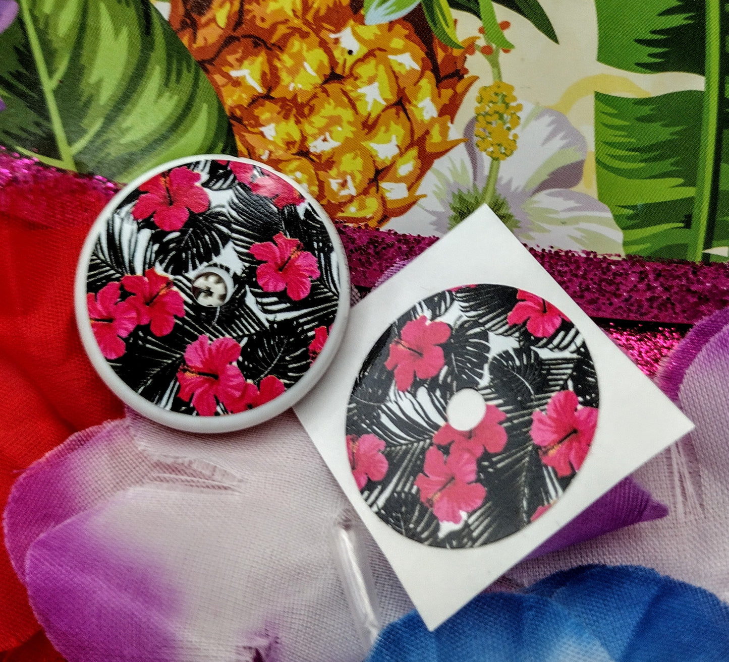 Hibiscus Floral Libre Patch