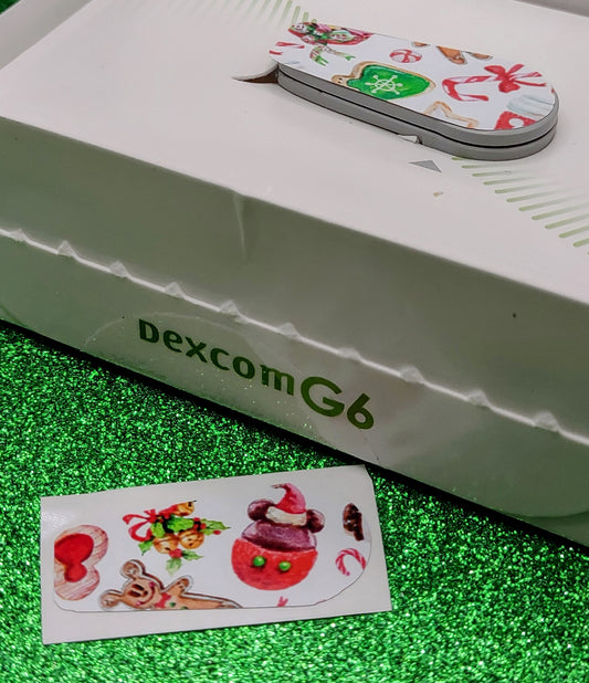 Christmas Mouse Dexcom Patch