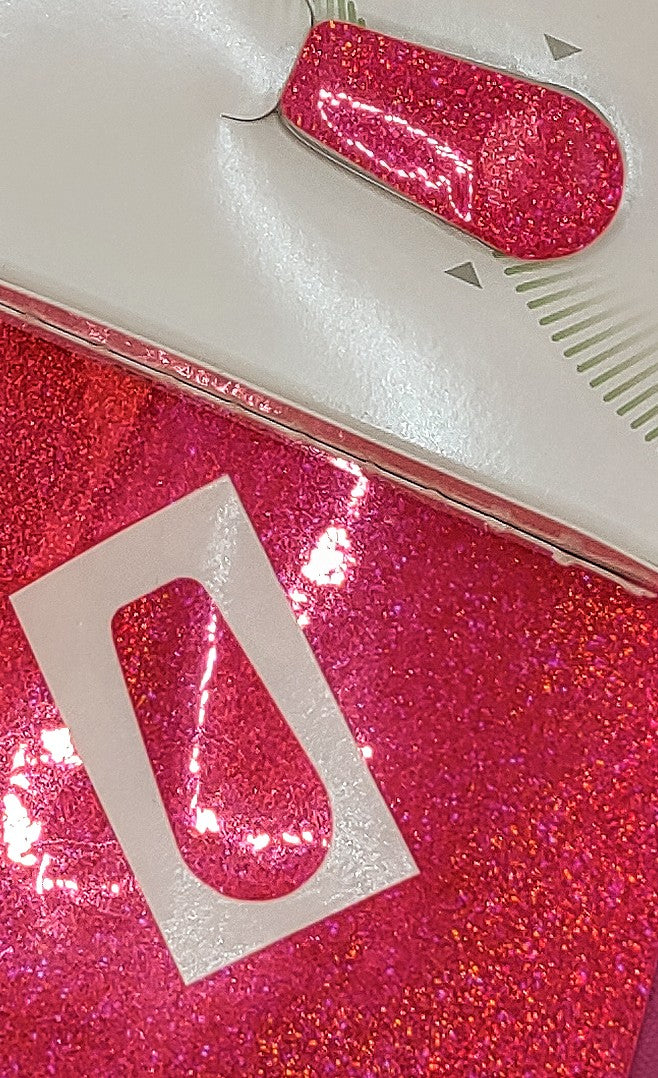 Hot Pink *Holographic Glitter* Dexcom Decal