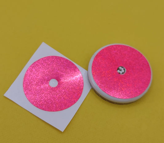 Hot Pink *Holographic Glitter* Libre Decal