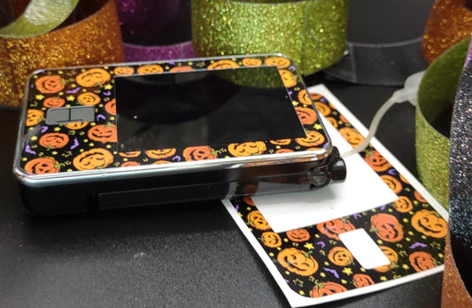 Halloween Pumpkins Pattern T-Slim Patch