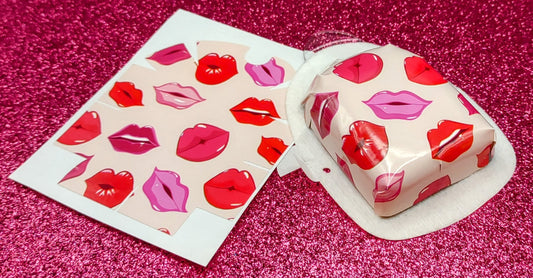 Kiss Lips  Pattern Omnipod Patch