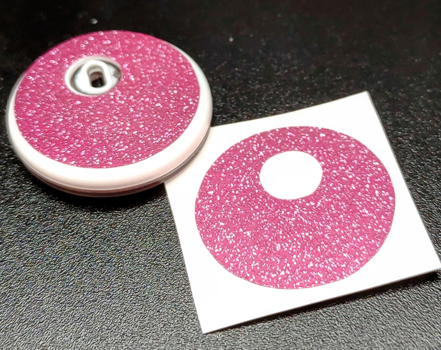 Raspberry *Glitter* Freestyle Libre 3 Patch