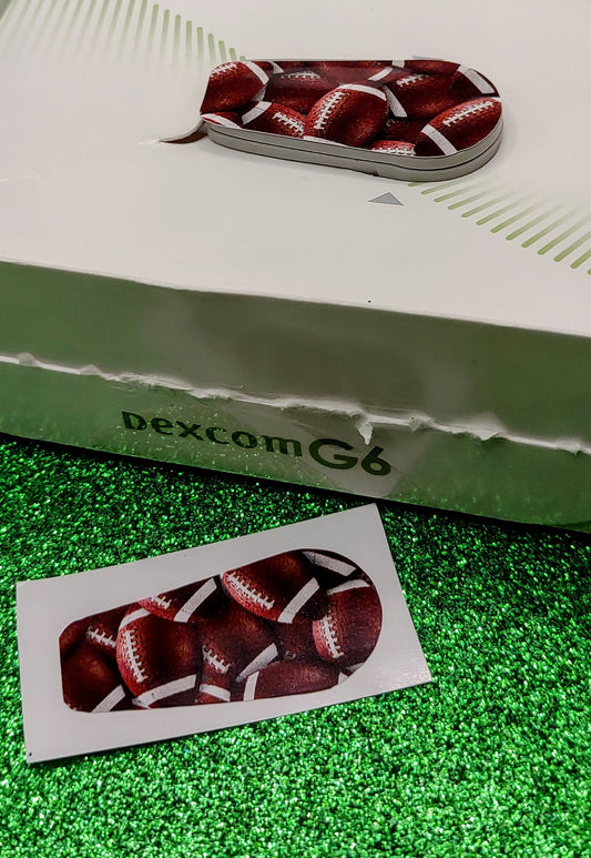 Football Inspired Dexcom Patch