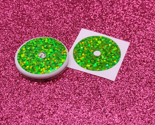 Light Green *Holographic Glitter* Libre Decal