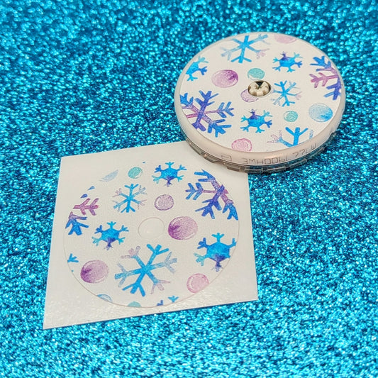 Winter Snowflakes Pattern Libre Patch