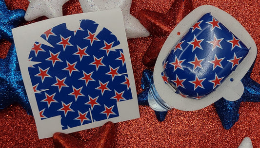 Patriotic Red/White/Blue Omnipod Patch