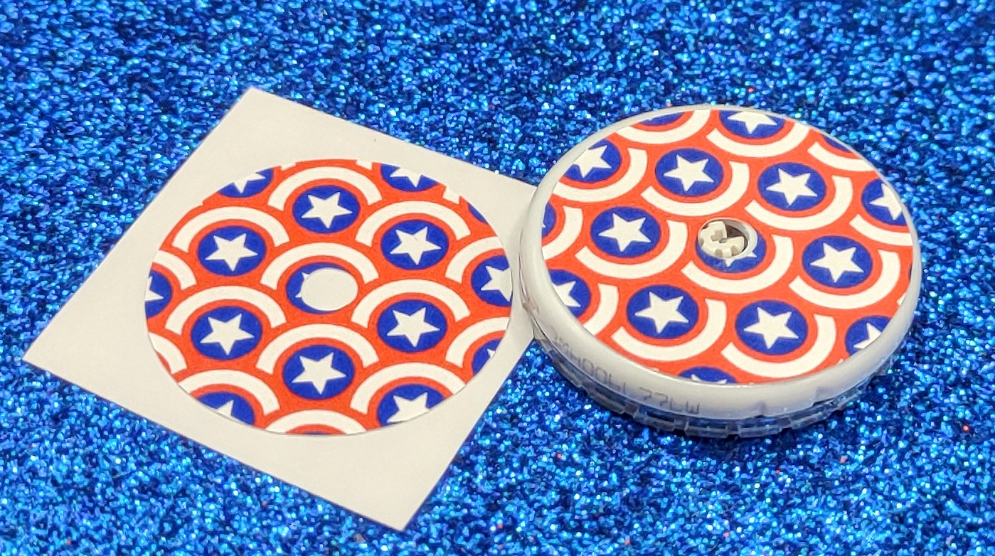 Kids American Stars Pattern Libre Patch