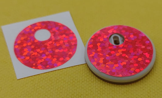 Hot Pink *Holographic Glitter*Freestyle Libre 3 Patch