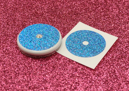 Sky Blue *Holographic Glitter* Libre Decal