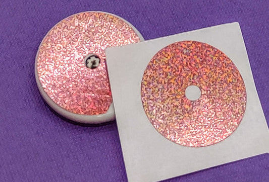 Light Pink *Holographic Glitter* Libre Decal