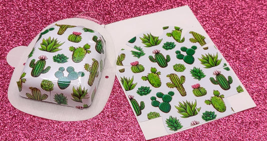 Cactus Pattern Omnipod Patch