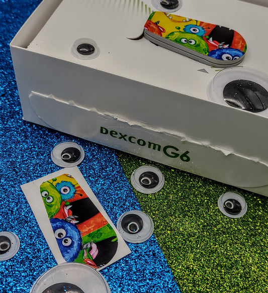 Fuzzy Monsters Dexcom Patch