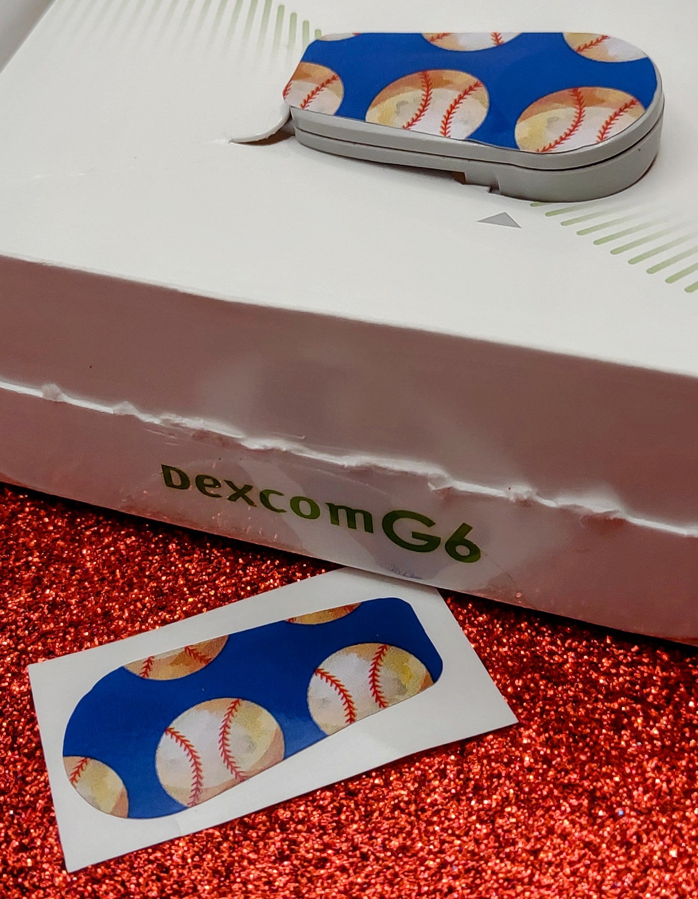 Baseball  Dexcom Patch