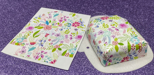 Pastel Spring Flowers Pattern Omnipod Patch