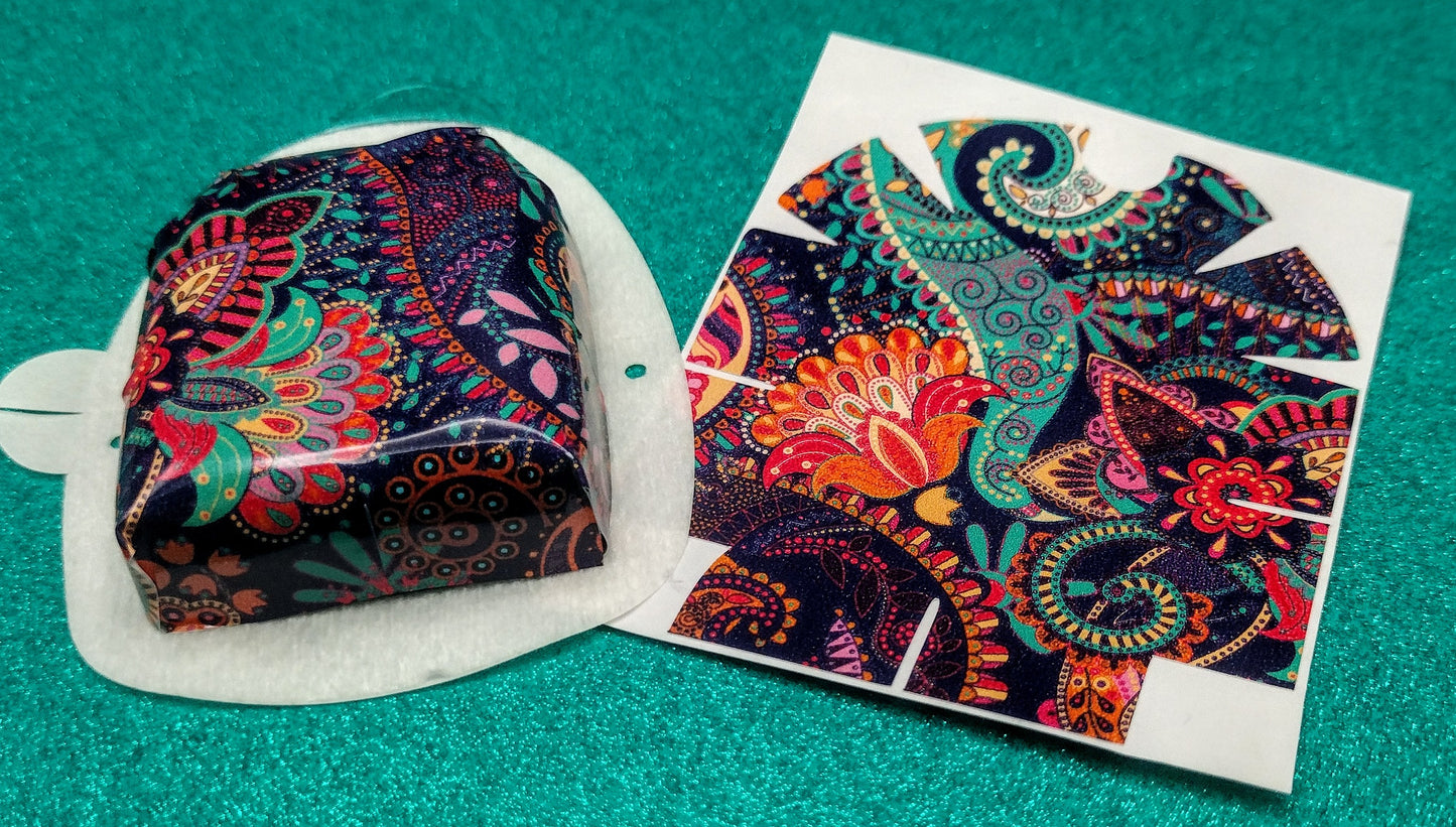 Paisley Floral Omnipod Patch