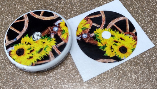 Cowboy Sunflower Pattern Libre 2 Patch