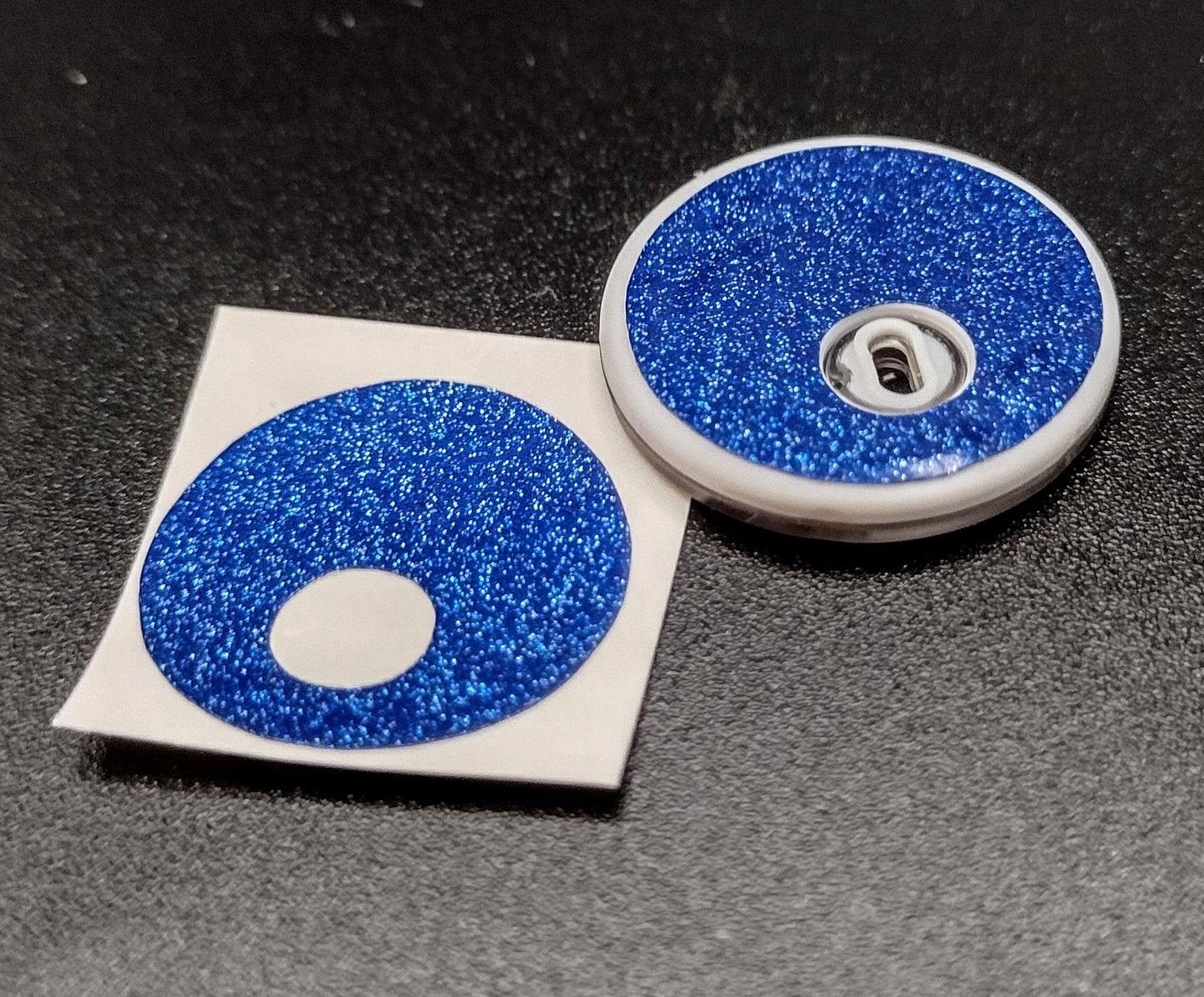 Navy Blue *Glitter* Freestyle Libre 3 Patch