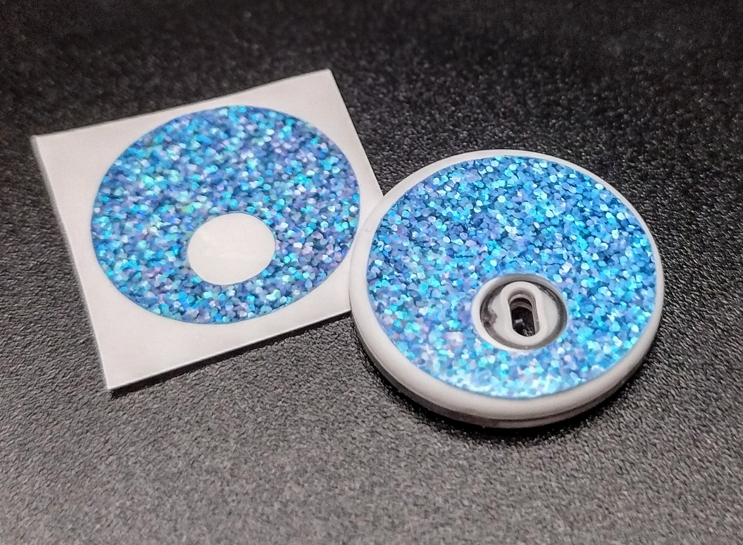 Light Blue *Glitter* Freestyle Libre 3 Patch