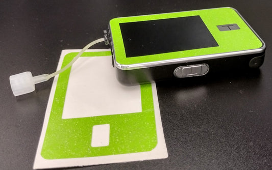 Lime *Glitter* Solid T-Slim Decal