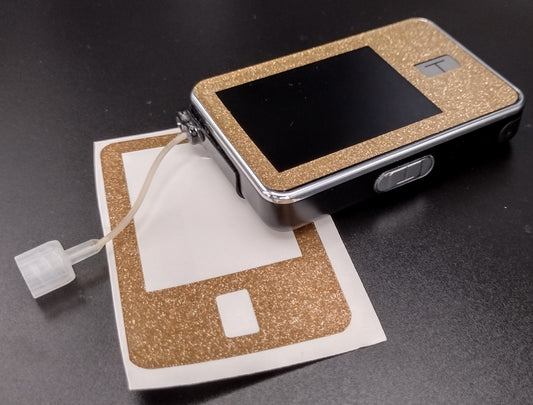Gold *Glitter* Solid T-Slim Decal