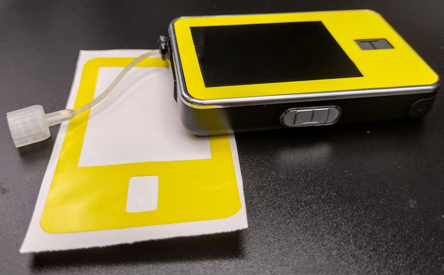 Yellow Solid T-Slim Decal