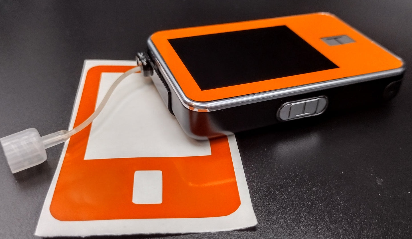 Orange Solid T-Slim Decal