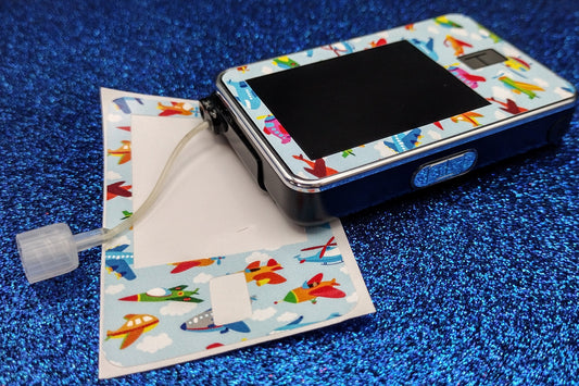 Kids Airplanes Pattern T-Slim Patch