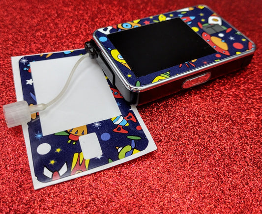 Kids Spaceships Pattern T-Slim Patch