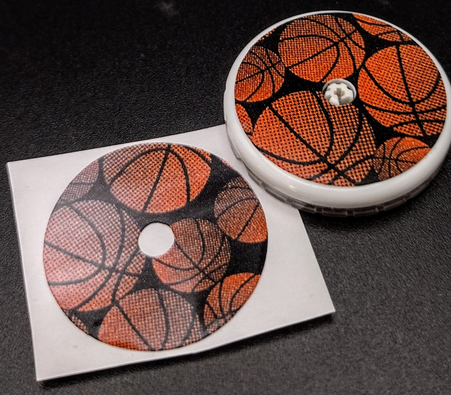 Basketball Pattern Libre  Patch