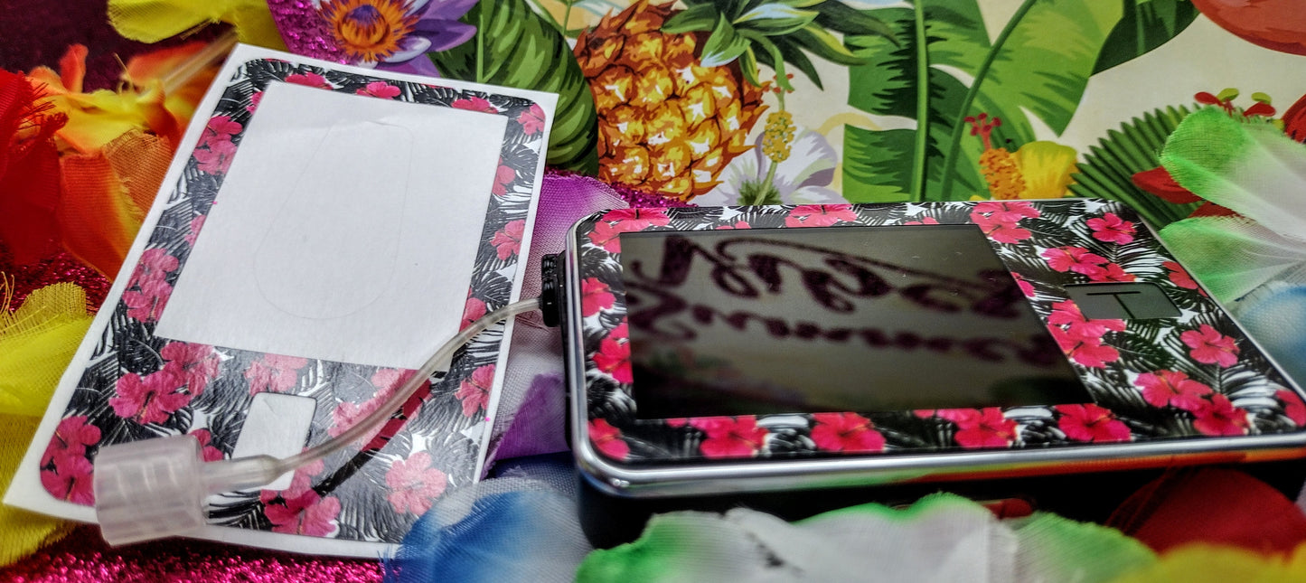 Hibiscus Floral T-Slim Patch